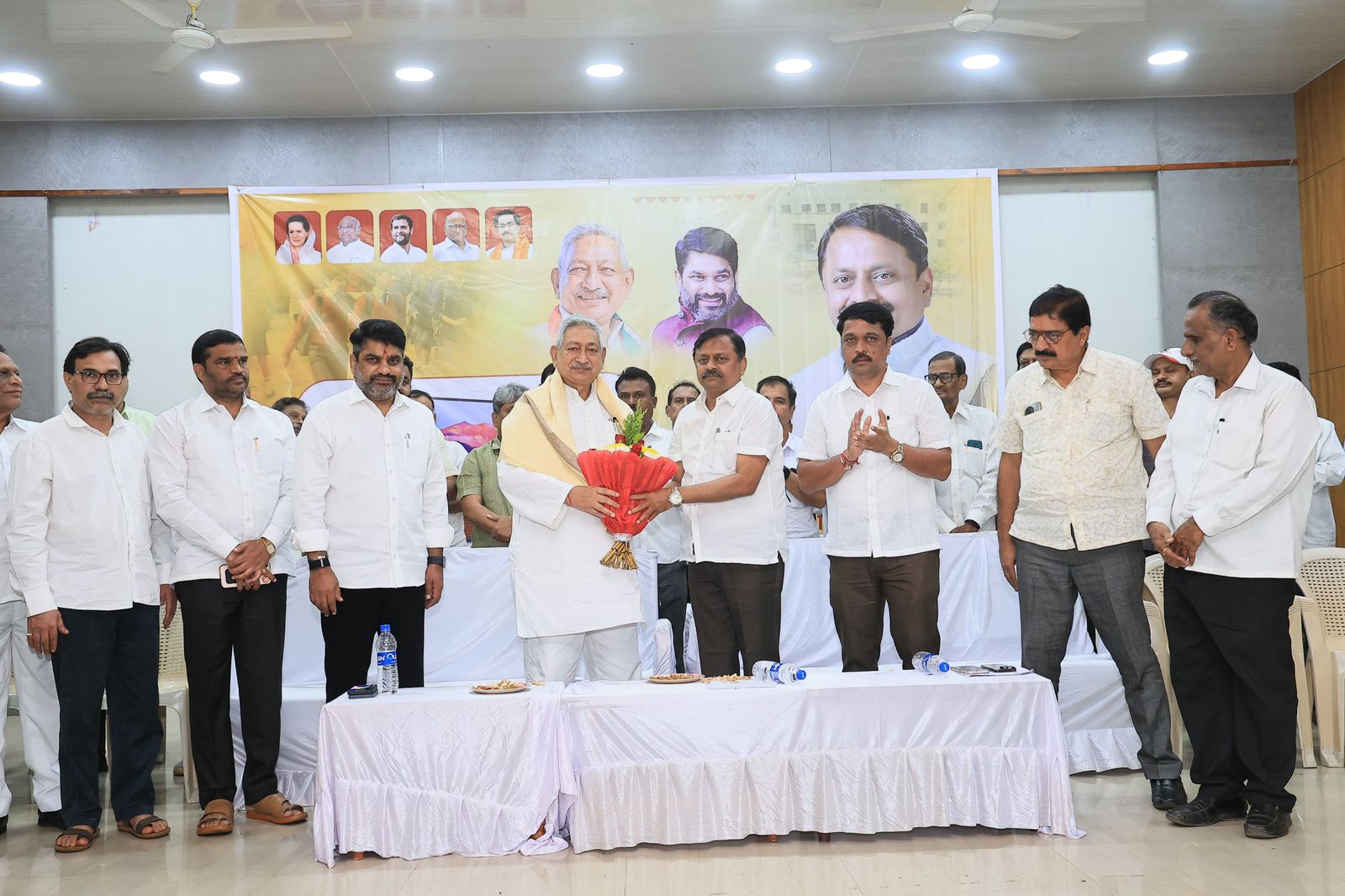 Smart TVs distributed to secondary schools in Gadhinglaj